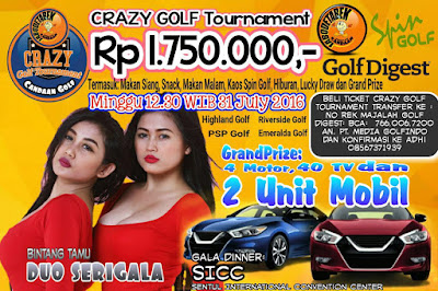 Crazy Golf Tournament - Sentul, Bogor