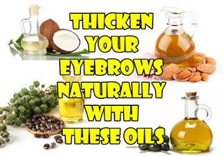 Thicken your eyebrows naturally with these oils