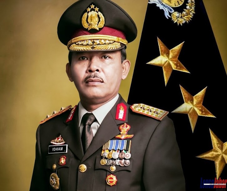 Presiden Jokowi, Tunjuk Komjen Pol Drs. Idham Azis, M.Si, Sebagai Kapolri Pengganti Tito Karnavian