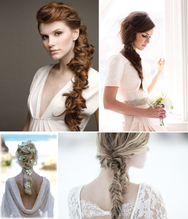 THE MESSY CURLY BRAID Perfect for beach and backyard weddings