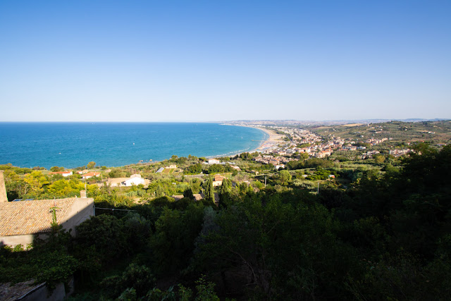 Panorama dal Belvedere Loggia Amblingh-Vasto