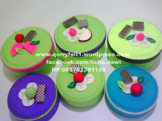 toples hias flanel unik lucu imut