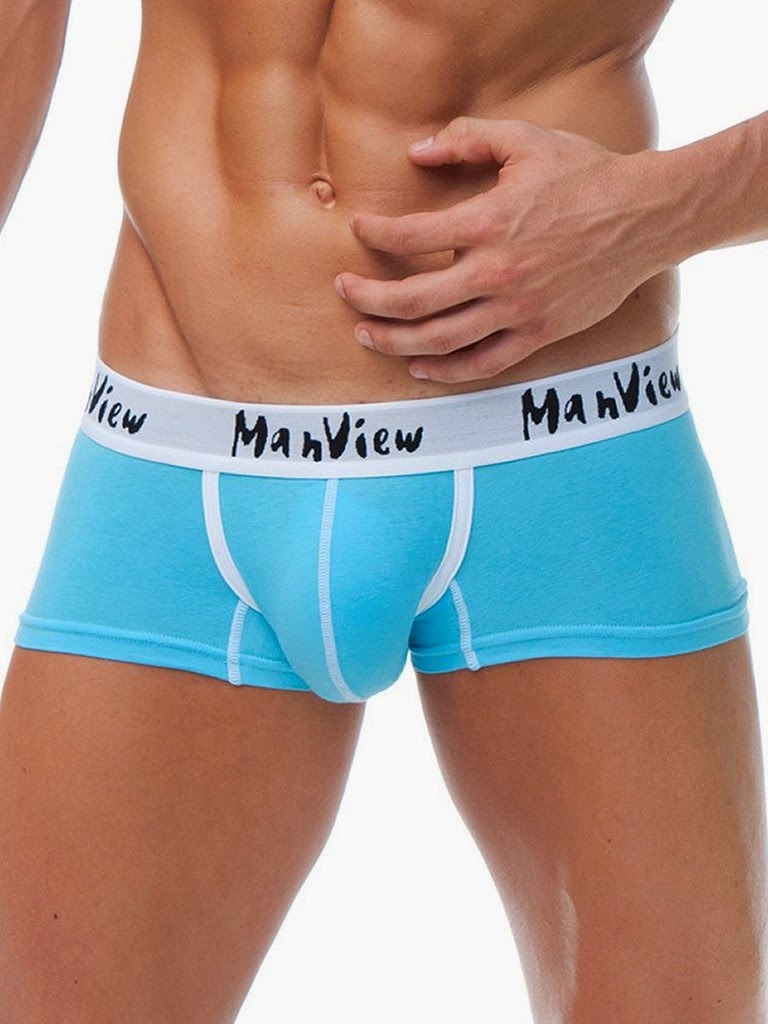 Manview Flavour Midrise Sport Trunk Light Blue Cool4Guys