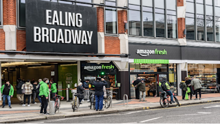 A picture of the Amazon Fresh store in Ealing