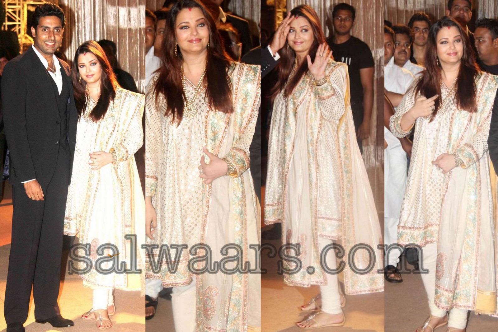 Shah Rukh Khan, Aishwarya Rai Spotted Partying in Mumbai