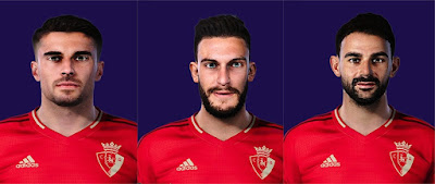 PES 2021 Osasuna Facepack by Rednik