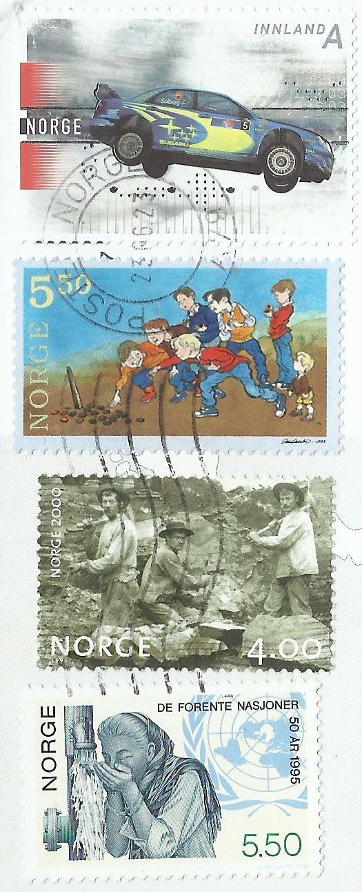 stamps from Norway