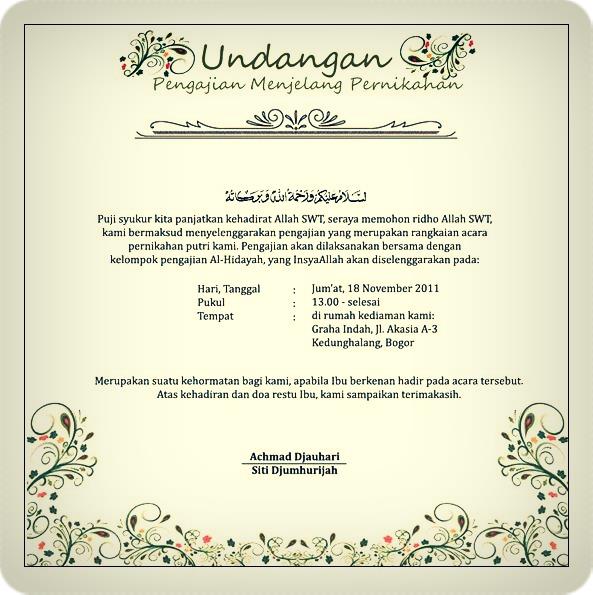 [undangan pengajian nikah] - 100 images - undangan 