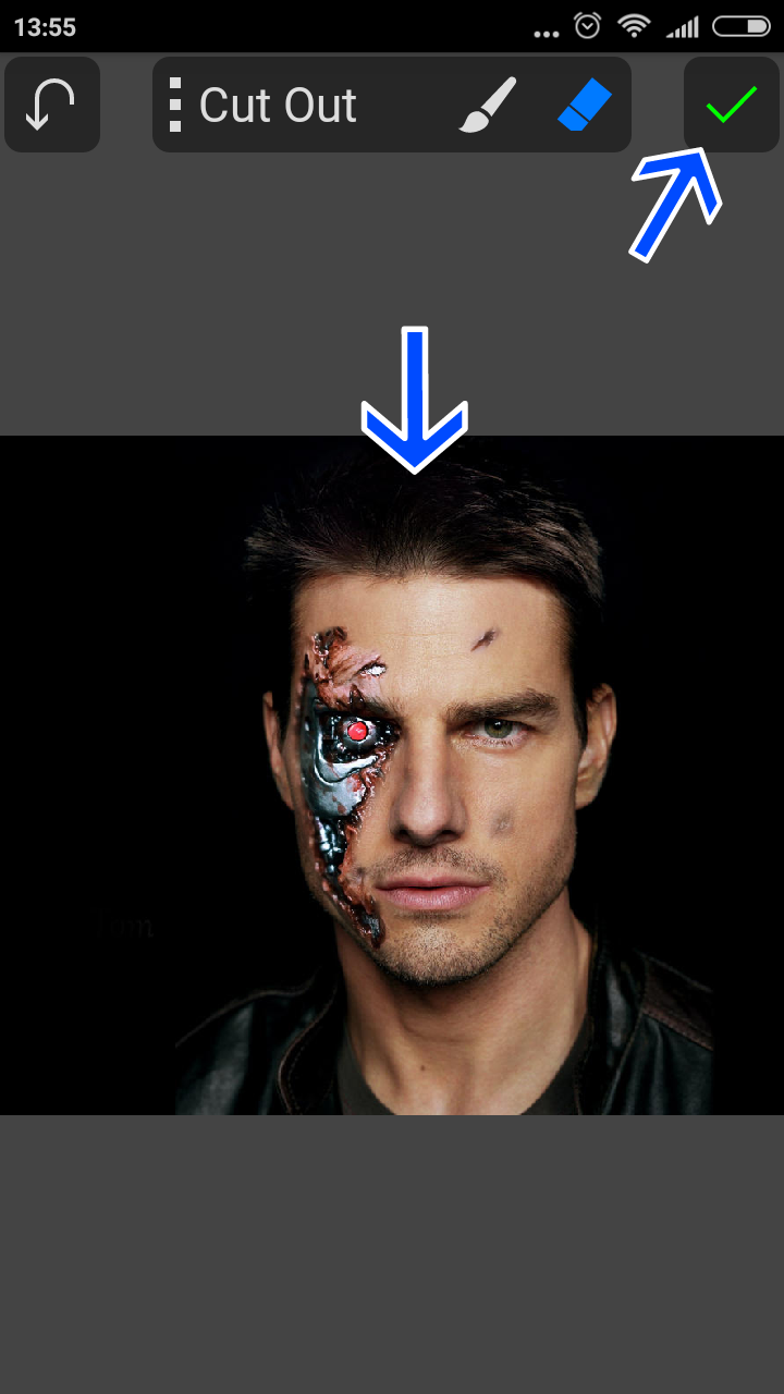 Edit Foto Face Terminator Picsay Pro - Android
