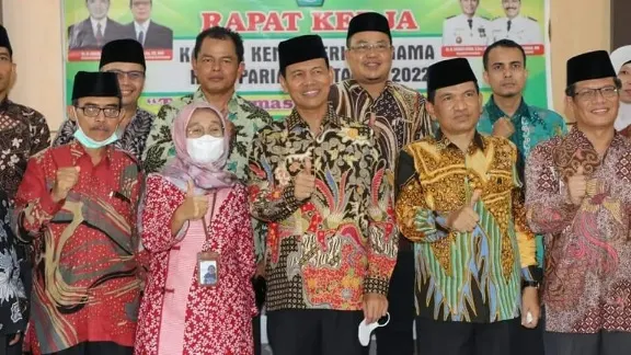 Raker Kemenag Kota Pariaman 2022, Ini Yang Disampaikan Wako Pariaman