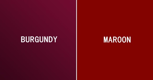 61 Warna  Burgundy