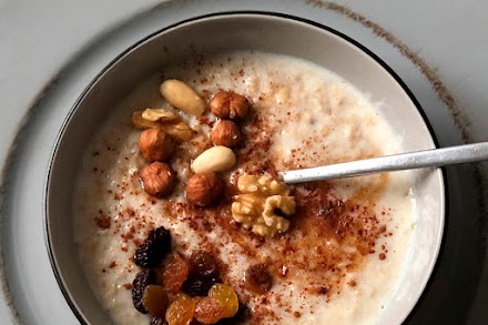 Gachas de Avena con Frutos Secos - Porridge