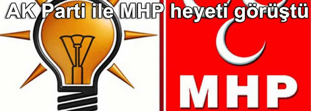 AKP Ak parti MHP koalisyon gorusmeleri