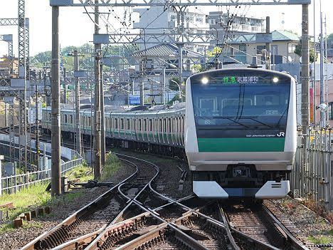 レール7 切符補充券珍行先 相鉄線 Jr埼京線直通 特急 武蔵浦和行き E233系