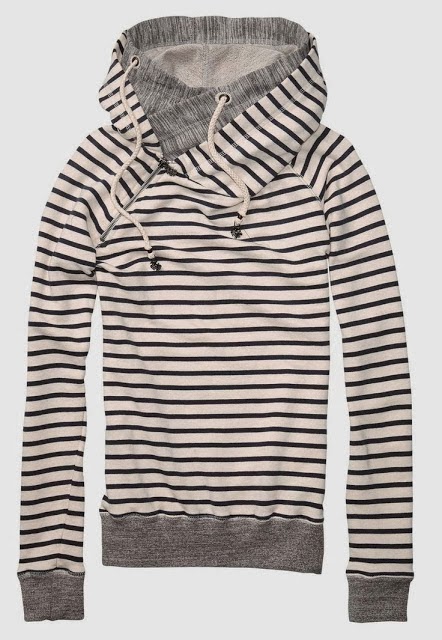 Stripes North Face Hoodie