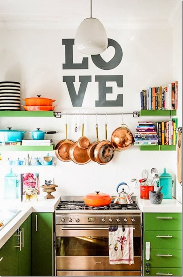 Interior of kitchen