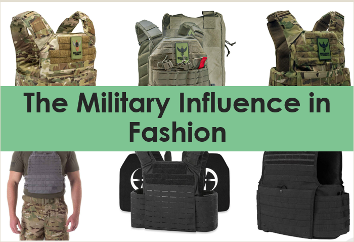 Military inspired fashion