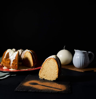 Bundt Cake de Turrón Thermomix