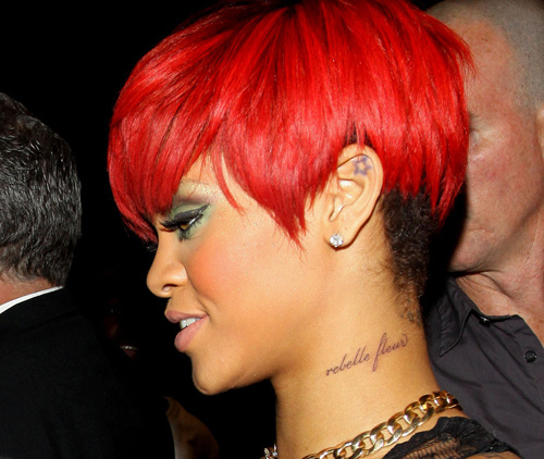 Rihanna Tattoo