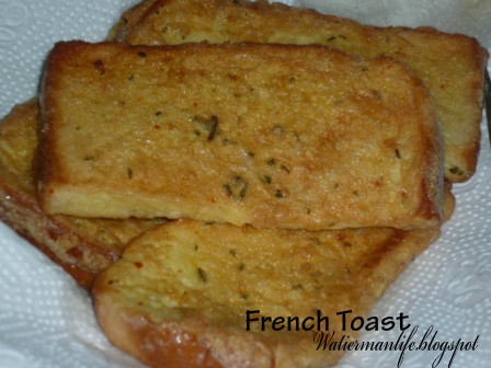 Resepi Roti French Toast - Di Kartasura