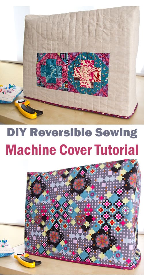 Reversible Sewing Machine Cover Tutorial