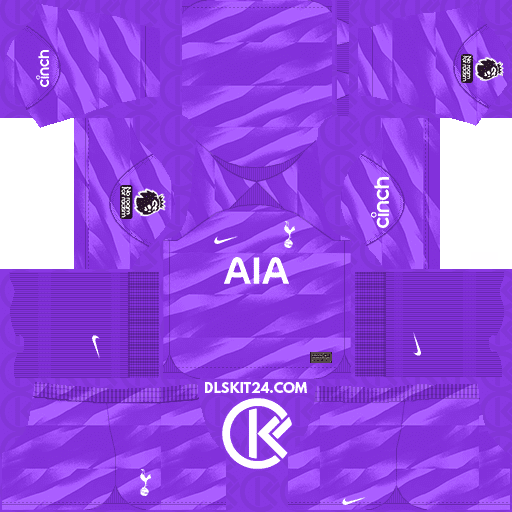 Tottenham Hotspur Kits 2023-2024 Nike - Dream League Soccer Kits 2024 (Goalkeeper Third)