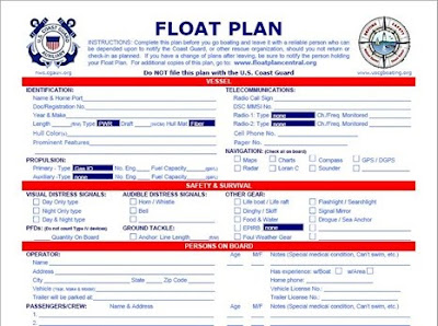 proper course: float plan