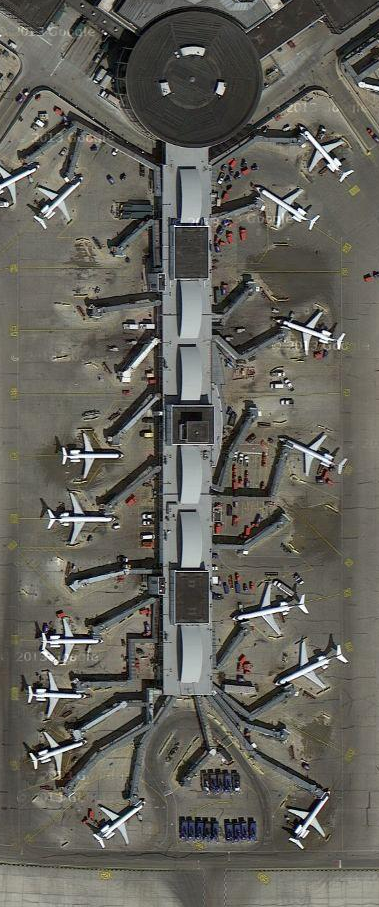 Chicago O'Hare International Airport, USA – 67 million passengers each year
