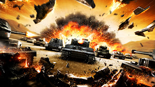 World of Tanks Online Game Destroyed Tank HD Wallpaper