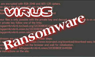 Pengertian Virus Ransomware Dan Ciri-Ciri file Yang Terkena Virus