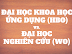 Đại học khoa học ứng dụng vs. Đại học nghiên cứu