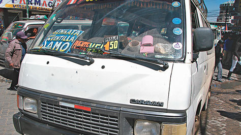 Transporte en El Alto