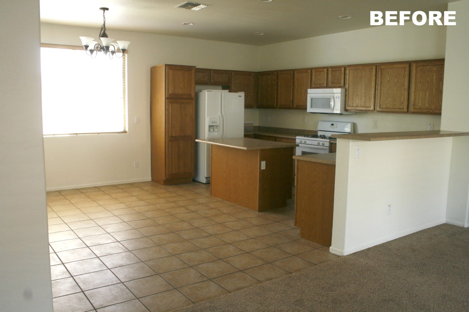 Pneumatic Addict Stacked Cabinet Kitchen Makeover