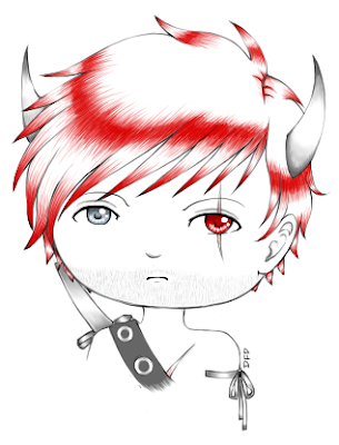 gaiaonline commission for deleted scream done in paint tool sai