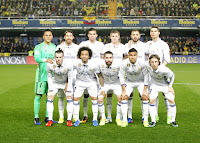 REAL MADRID C. F. - Madrid, España - Temporada 2016-17 - Keylor Navas, Sergio Ramos, Pepe, Kroos, Benzema y Cristiano Ronaldo; Gareth Bale, Marcelo, Carvajal, Casemiro y Modric. VILLARREAL C. F. 2 (Manu Trigueros, Bakambu) REAL MADRID C. F. 3 (Bale, Cristiano Ronaldo y Morata) - 26/02/2017 - Liga de 1ª División, jornada 24 - Villarreal, Castellón, estadio de La Cerámica - El Real Madrid tiró de la épica para levantar un 2-0 y acabar imponiéndose al Villarreal. La salida de Isco, a falta de media hora, revolucionó el partido y un postrero gol de Álvaro Morata a poco de salir al campo remató la faena. Desafortunada actuación de Gil Manzano, que falló en tres jugadas clave: los dos goles del Villarreal y el penalty que supuso el empate del Madrid. A lamentar la gravísima lesión del portero del Villarreal Sergio Asenjo, que estaba completando una sensacional temporada, y se rompió el cruzado por cuarta vez en su carrera