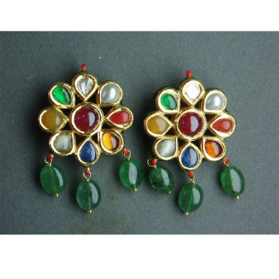 Navratna Earrings