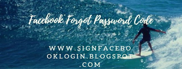 Facebook Forgot Password Code