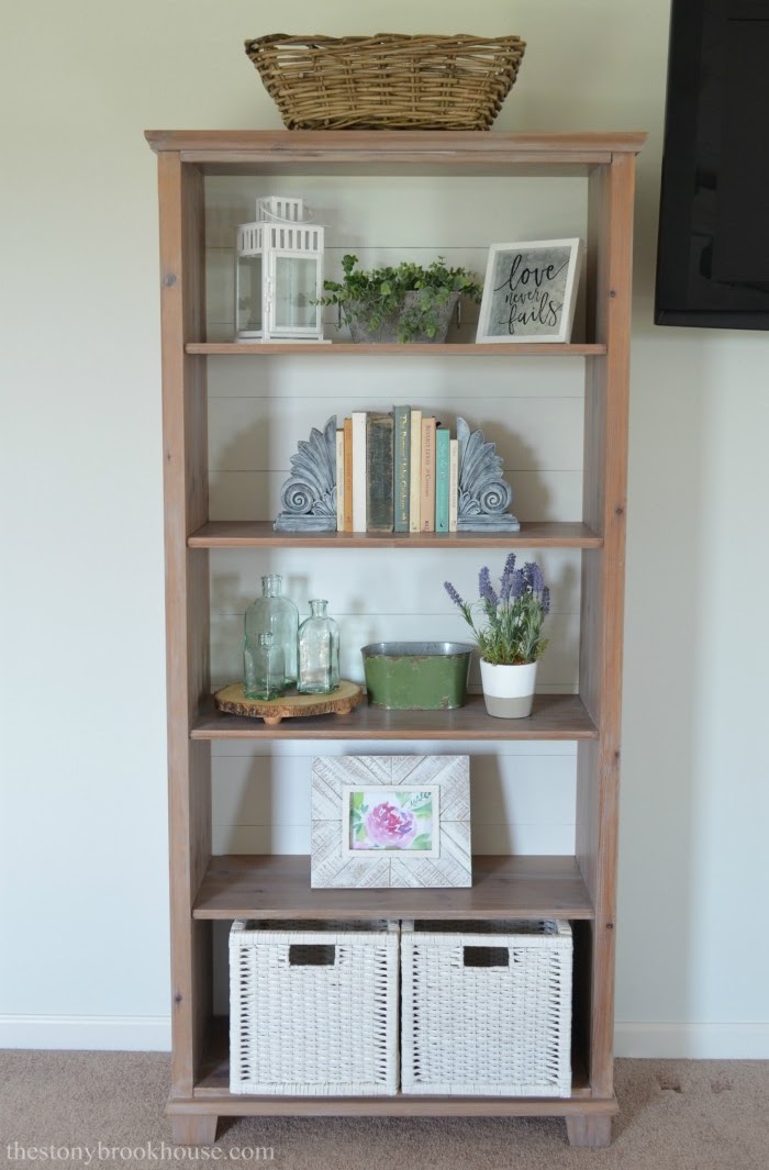 Bookshelf Styling Success - Shelf 1