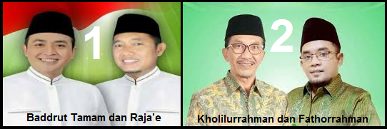 Dua pasang calon Bupati dan wakil Bupati Kabupaten Pamekasan 2018