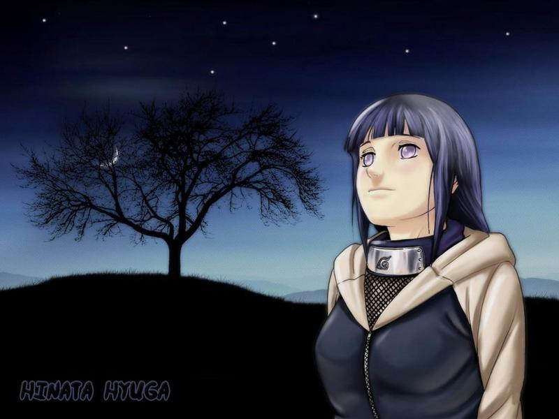 moonlight wallpapers. hinata-hyuga-moonlight