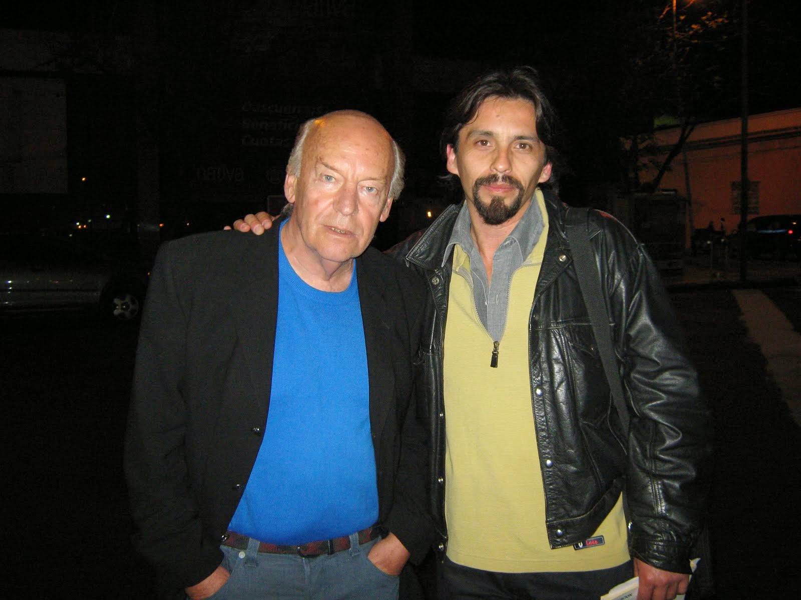 Con Eduardo Galeano