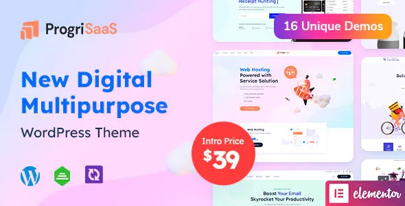 Best Creative Landing Page WordPress Theme