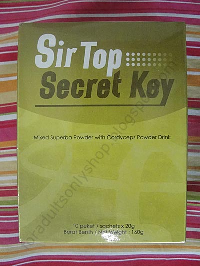 Sir Top Secret Key energy enhancer