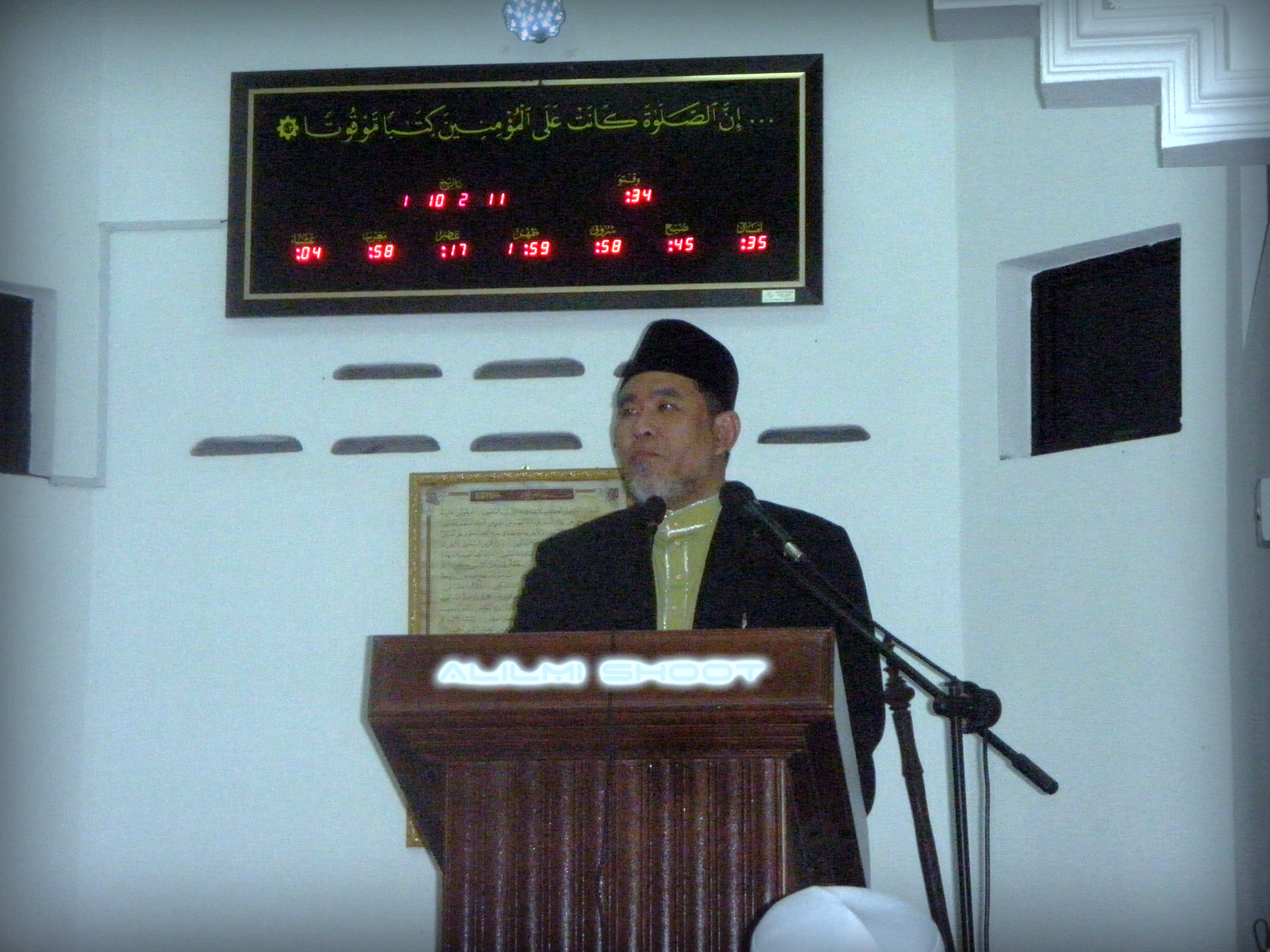Sekitar Kuliah Maghrib Dr. Danial Zainal Abidin  Masjid 
