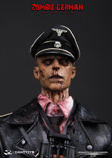 Damtoy 1/6 Scale Zombie German Officer figure