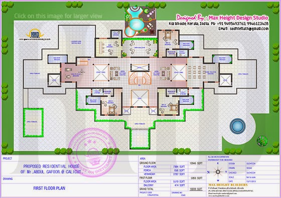 First floor plan