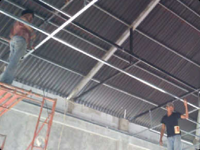 cara pemasangan dan pembuatan Dome Diameter 4 meter 