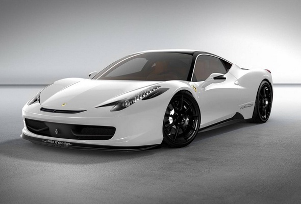 Ferrari 458 white