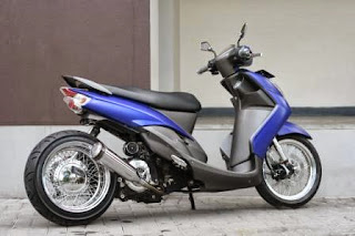 Foto Modifikasi Lowrider Yamaha Mio Terbaru