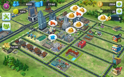 Game Membangun Kota Terbaik : Sim City APK + MOD